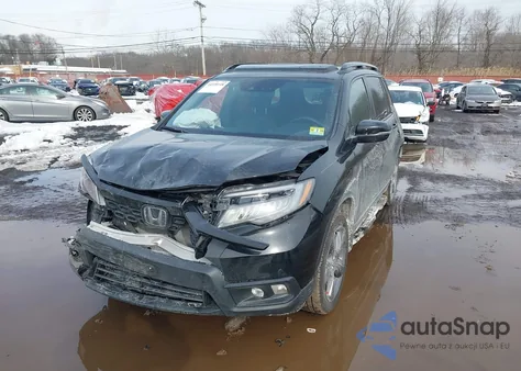 2021 Honda Passport Awd Touring z USA, uszkodzony, nr VIN 5FNYF8H96MB010784